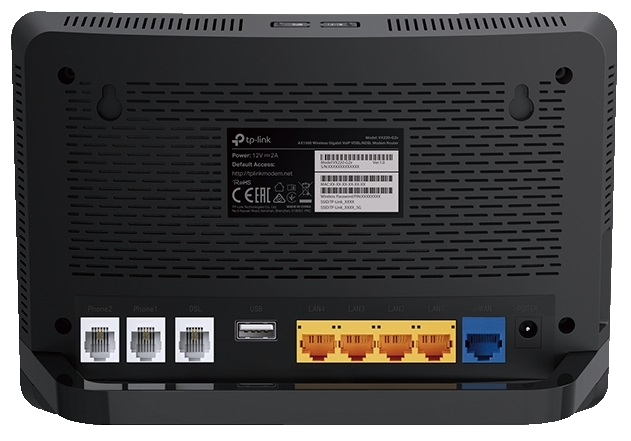 TP-Link VX220 back